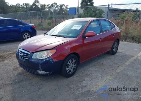 2010 Hyundai Elantra Gls z USA, uszkodzony, nr VIN KMHDU4AD0AU903642